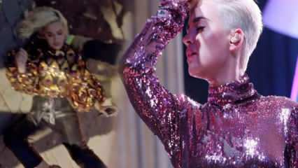 Katy Perry per filmavimą nualpo!