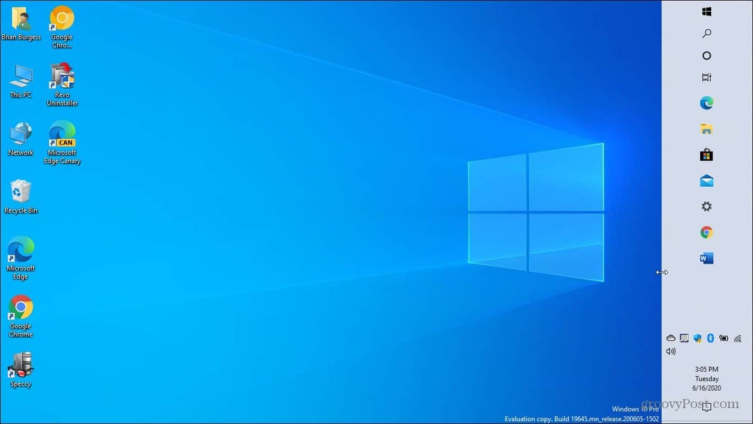 Kaip perkelti užduočių juostą „Windows 10“