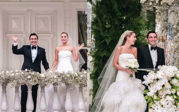 Nuotraukos iš Hacı ir Nazlı Sabancı poros vestuvių