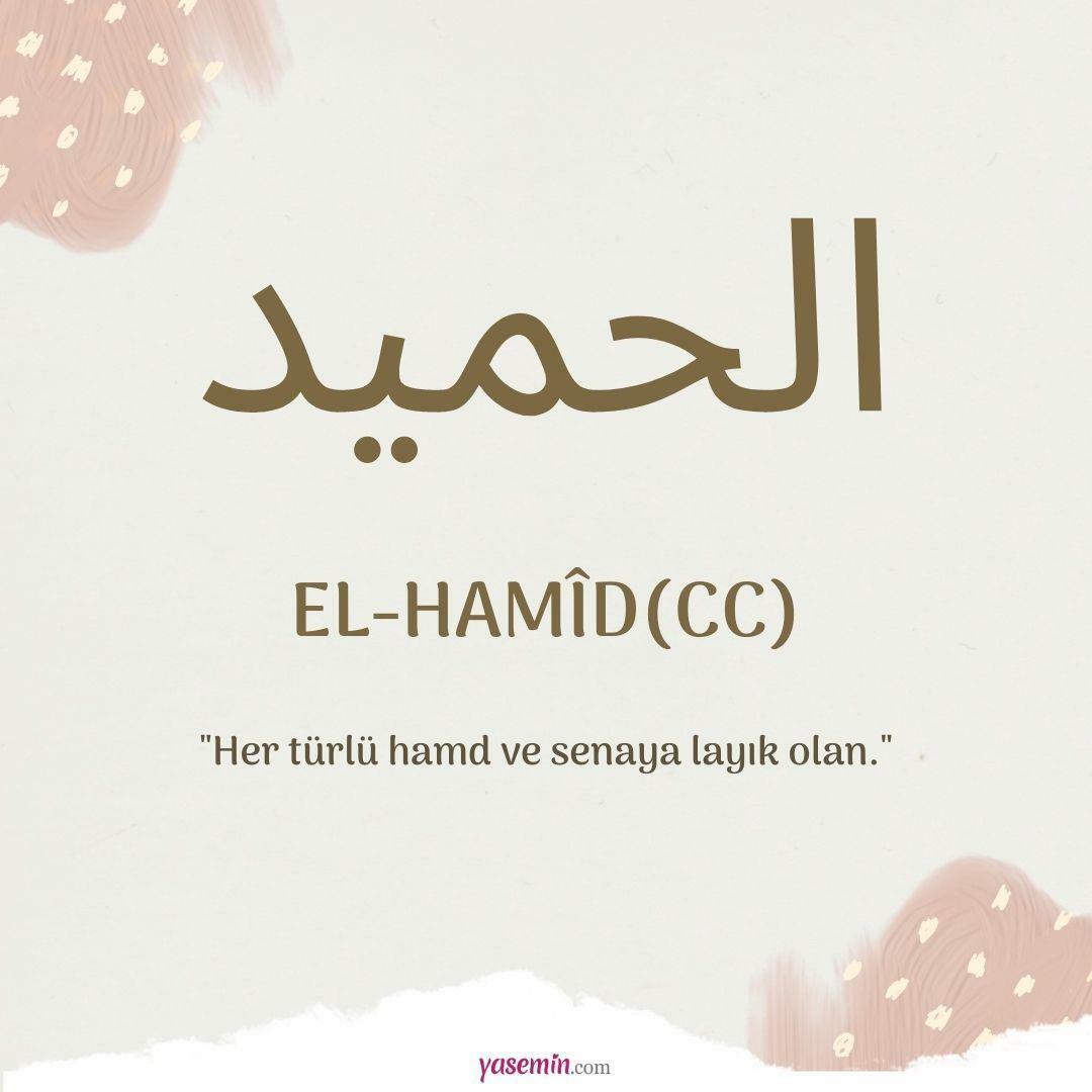 Ką reiškia al-Hamid (cc)?
