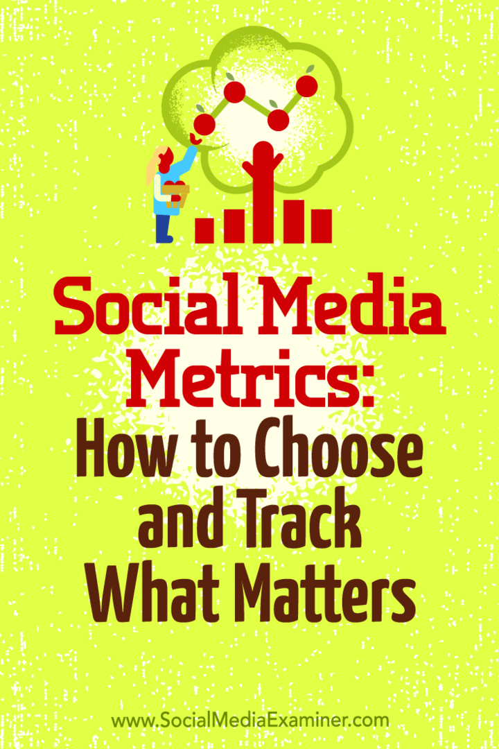Socialinės žiniasklaidos metrika: kaip pasirinkti ir sekti dalykus, kuriuos pateikė Eleanor Pierce socialinės žiniasklaidos eksperte.