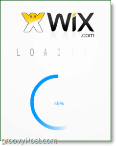 „Wix Flash“ svetainės eidtorius gali šiek tiek pasikrauti