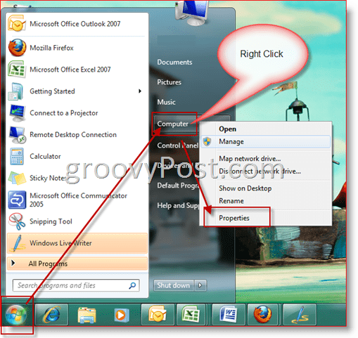 „Windows 7“ - atidarykite kompiuterio ypatybes