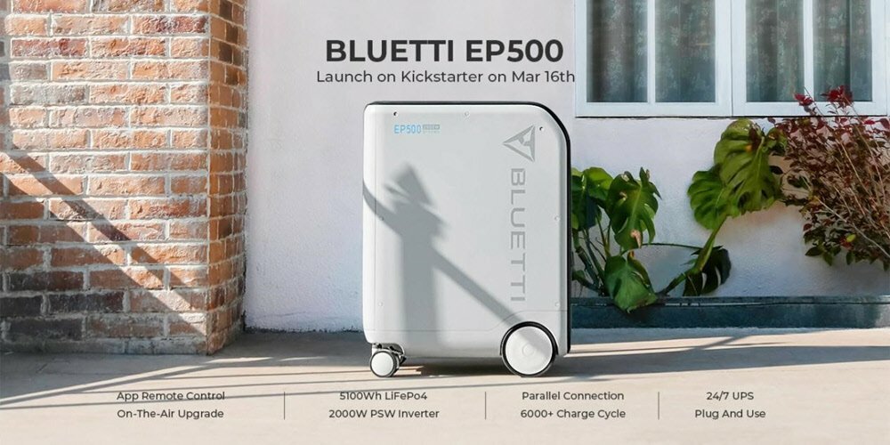 „BLUETTI EP500“ namų jėgainės debiutinis dovanų renginys