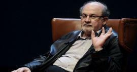Jis buvo užpultas dėl jo knygos „Velnio eilės“! Salmanas Rushdie prarado akį