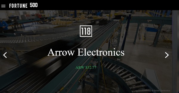 „Arrow“ parduoda elektroniką ir jai priklauso daugiau nei 50 laikmenų savybių.
