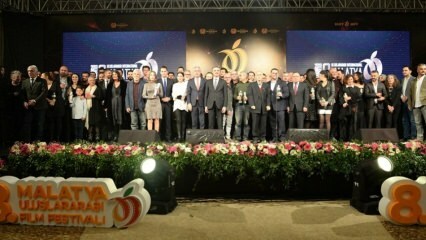 8. Apdovanojimai išsiaiškino savo nugalėtojus Tarptautiniame Malatya kino festivalyje