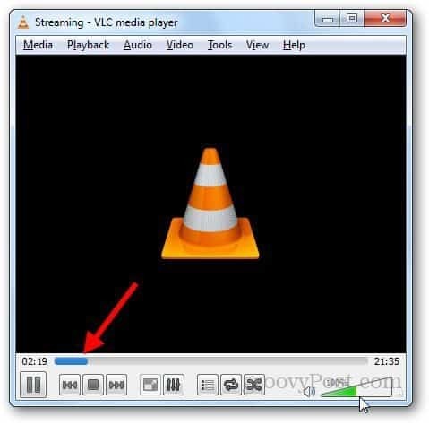 VLC konvertuoti vaizdo įrašus 6