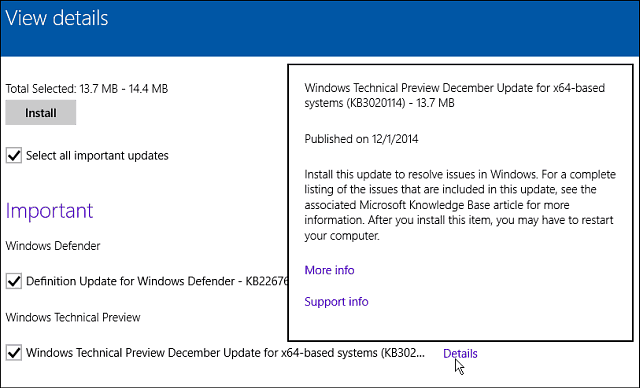 „Windows 10“ atnaujinimas gruodis