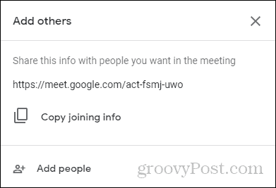 „Google Meet“ prisijungimo informacija prisijungti