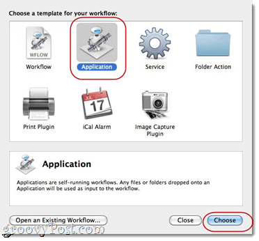 Sujunkite PDF failus naudodami „Automator“ naudodami „Mac OS X“