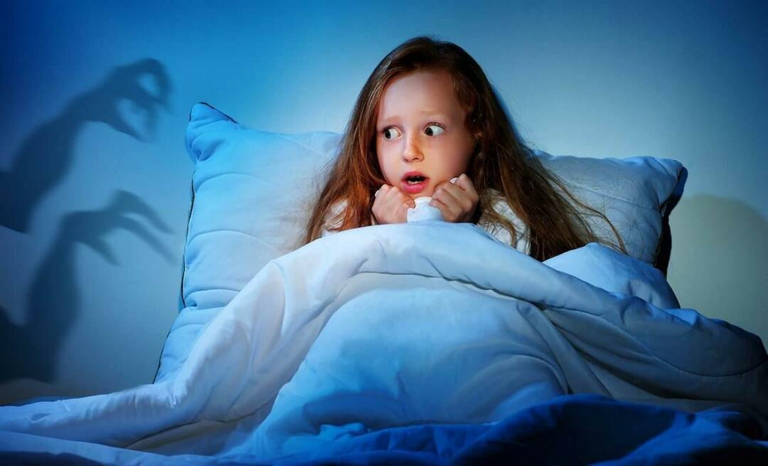 Kaip reikėtų kreiptis į vaikus, turinčius naktinių baimių? Kokios yra nakties baimės priežastys?