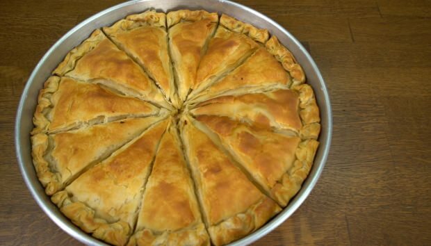 albanietiško pyrago receptas