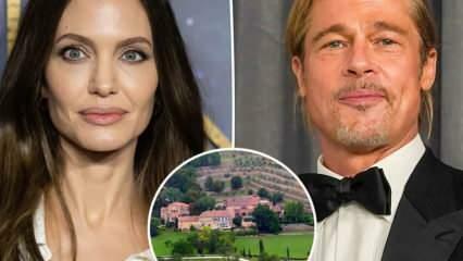 Bradas Pittas Jolie „Miraval Castle“ byloje, kuri virto gyvatės istorija
