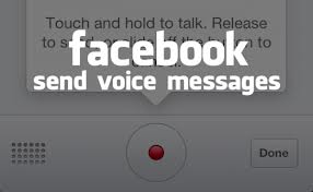 „Facebook“ balso žinutė