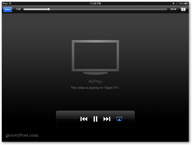 „AirPlay iPad“