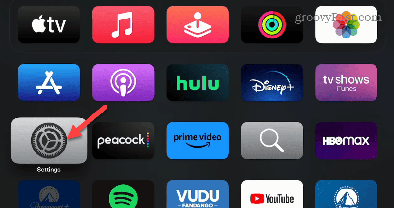 Išjunkite automatinį vaizdo ir garso paleidimą Apple TV