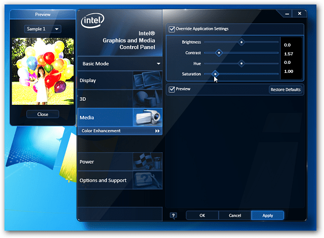 Kaip išjungti "Intel" grafikos piktogramą iš "Windows" užduočių juostos