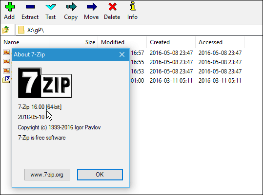 Rasta rimtų saugumo priemonių, rastų „7-Zip“, atnaujinimas galimas