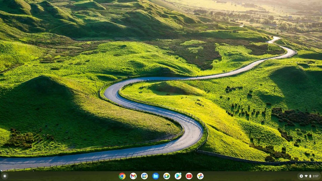 Išvalykite pagrindinį „Chromebook“ ekraną