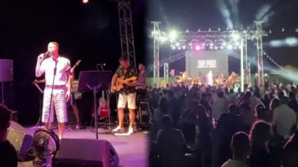 Jaunos dainininkės Tan Taşçı koncerte buvo sulaužytos socialinio atstumo taisyklės!