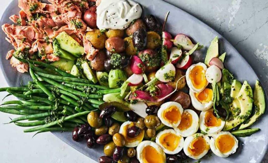 Neužteks prancūziškų salotų! Niçoise salotų receptas