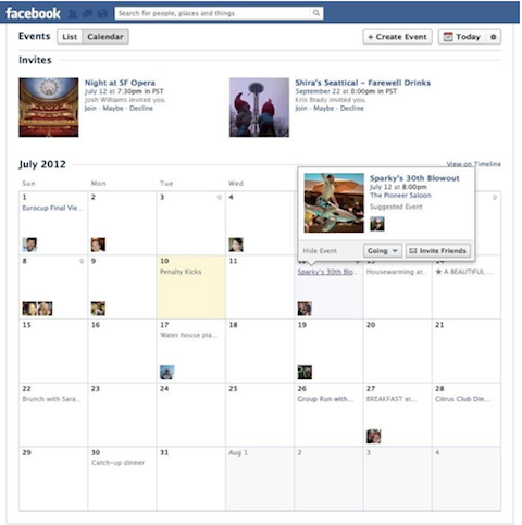 facebook renginių kalendoriaus vaizdas