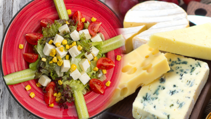 Sūrio dieta, numetanti 10 kilogramų per 15 dienų! Kaip valgyti, kuris sūris jį silpnina? Šokinė dieta su varške ir salotomis