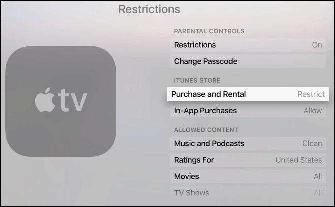 3 apribojimai naujas „Apple TV“