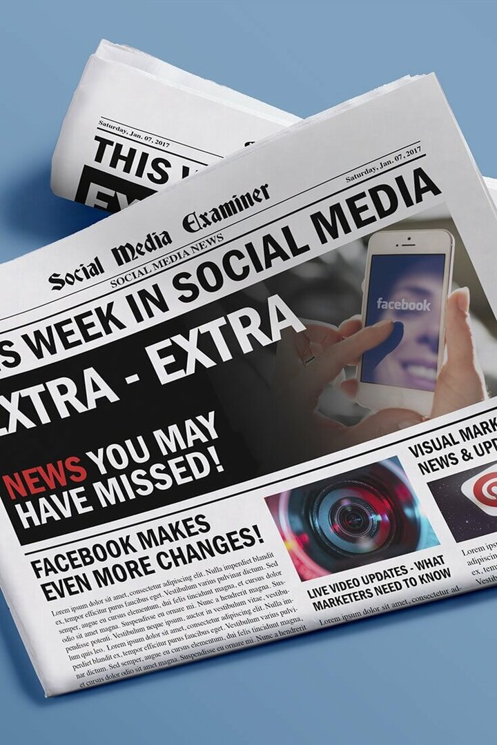 „Facebook“ automatizuoja vaizdo įrašų subtitrų antraštes: šią savaitę socialiniuose tinkluose: socialinės žiniasklaidos priemonių tikrintojas