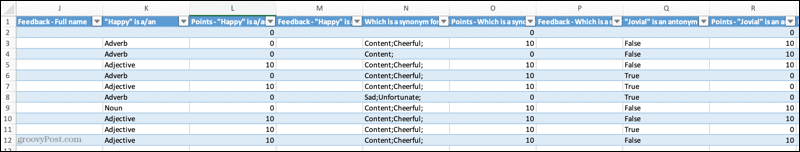 Atsakymai „Excel“