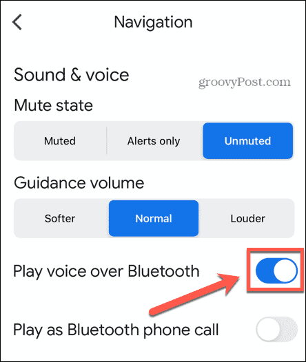 „Google“ žemėlapiai atkuria balsą per „Bluetooth“.