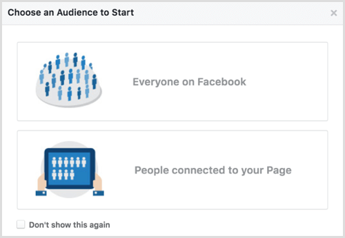 „Facebook Audience Insights“ pasirenka auditoriją