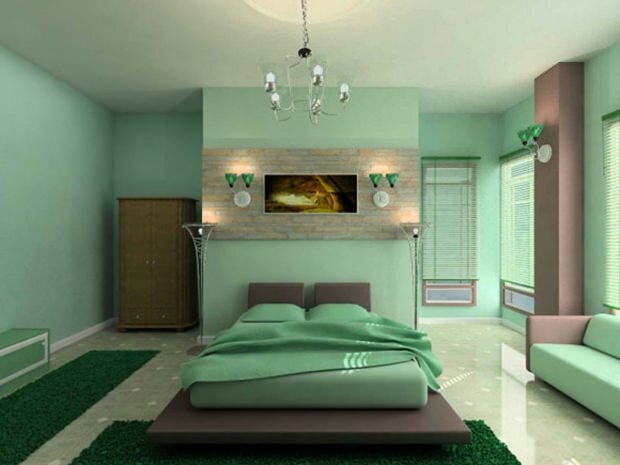 Vanduo žalias miegamasis