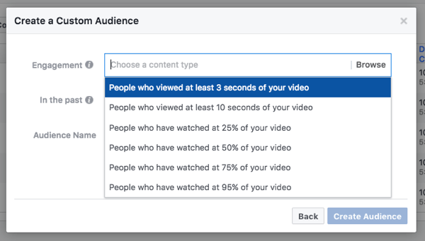 Taikykite žmones pagal tai, kiek jūsų vaizdo įrašo jie žiūrėjo.