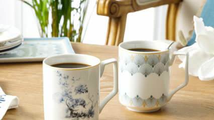 Dviguba kavos puodelio galimybė iš „English Home“! Anglų kalbos namų kavos puodeliai 2020 m