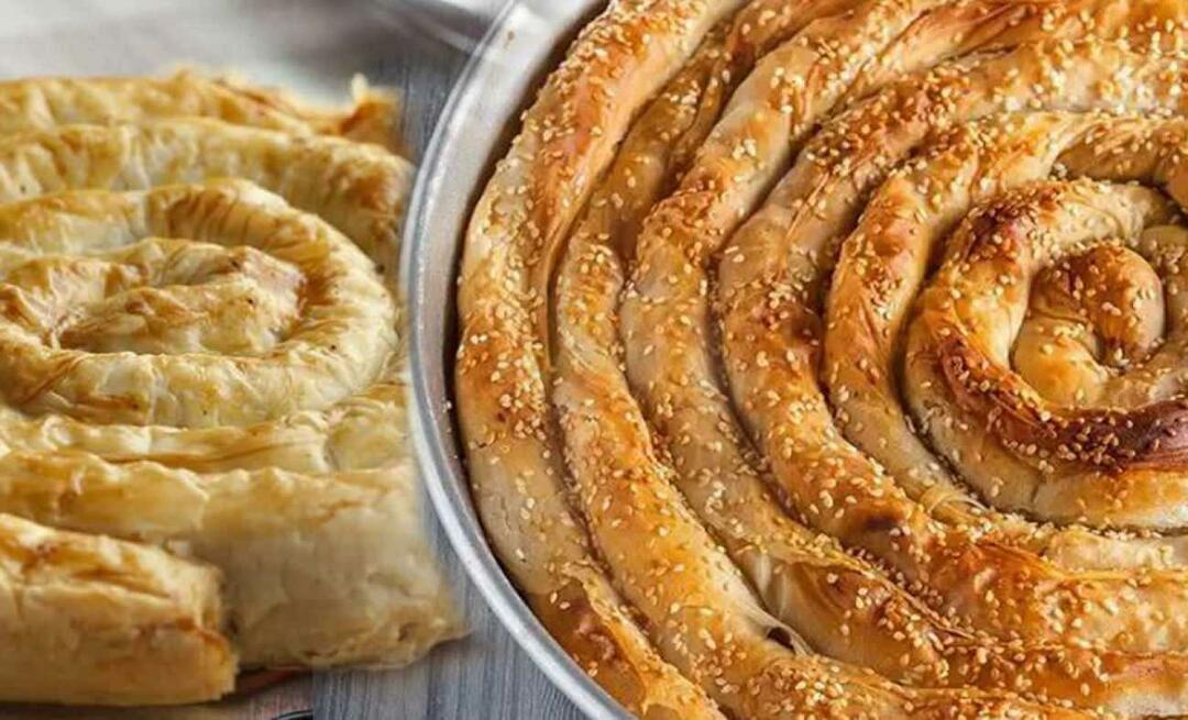 Kaip pasigaminti bulvių pyragą? Skanaus „Kutahya“ dolamerio pyrago receptas