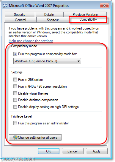 kaip peržiūrėti „Windows 7“ programos suderinamumo informaciją