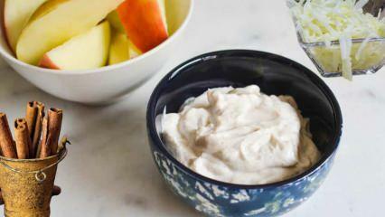 Tarkuotų obuolių ir cinamono jogurto trijulė, kuri daro jį kaip šakelę! Kaip detoksikuoti obuolių jogurtą?