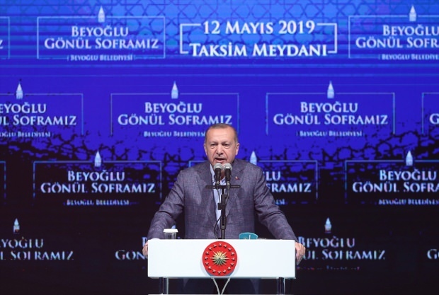 Prezidentas Erdoğanas: Menininkas neklysta