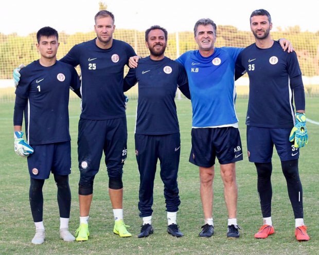 „Erkan Kolçak Köstendil“ treniruotės su „Antalyaspor“ futbolininkais