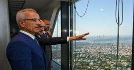 Ministras Uraloğlu paskelbė: Çamlıca bokštas pasiekė rekordinį vizitą