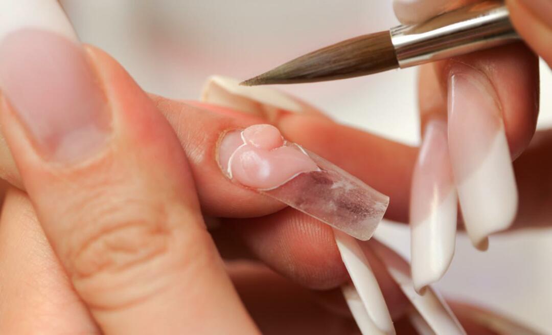 Kas yra akriliniai nagai ir kaip pasidaryti akrilinius nagus namuose? Nagų protezavimas 2023 m