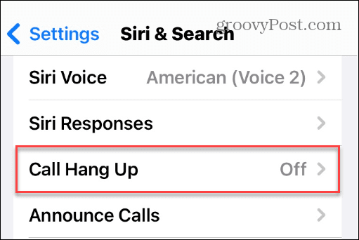 Atsisakykite telefono ir „FaceTime“ skambučių naudodami „Siri“.