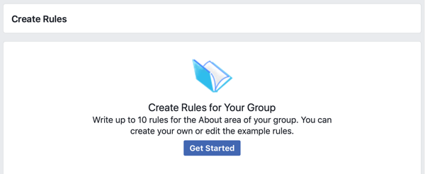 Kaip patobulinti „Facebook“ grupės bendruomenę, „Facebook“ galimybė pradėti kurti savo grupės taisykles