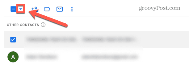 gmail žymės langelio rodyklė