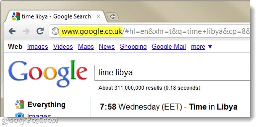 naudoti „Google“ 24 valandų laikrodžio laiką