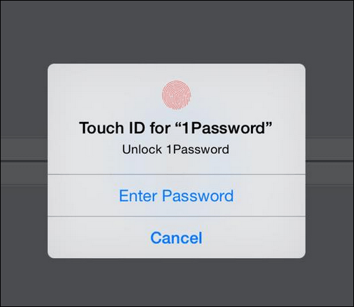Palieskite ID integracija „iOS 8“
