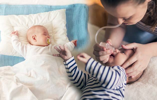 Kaip išvalyti nosį kūdikiams?