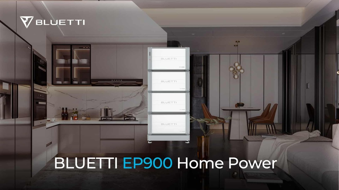 BLUETTI JAV pristato EP900 ir B500 namų baterijų sistemą